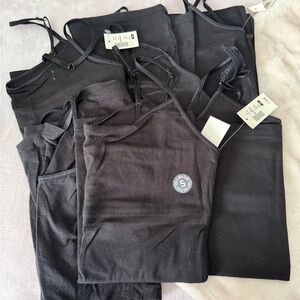 Aeropostale Black + Gray Cami’s